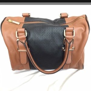 Express brown and black small bag